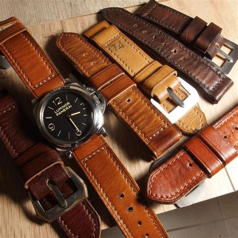 panerai watchband handmade